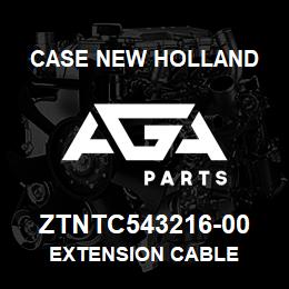 ZTNTC543216-00 CNH Industrial EXTENSION CABLE | AGA Parts