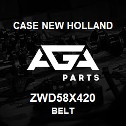 ZWD58X420 CNH Industrial BELT | AGA Parts