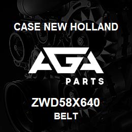 ZWD58X640 CNH Industrial BELT | AGA Parts