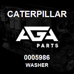 0005986 Caterpillar WASHER | AGA Parts
