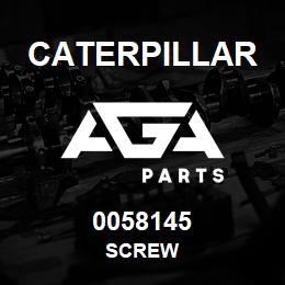 0058145 Caterpillar SCREW | AGA Parts