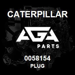 0058154 Caterpillar PLUG | AGA Parts