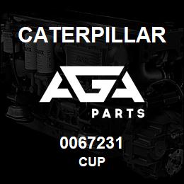 0067231 Caterpillar CUP | AGA Parts