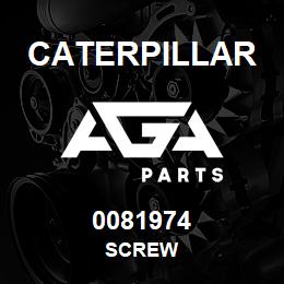 0081974 Caterpillar SCREW | AGA Parts