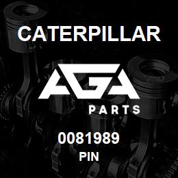 0081989 Caterpillar PIN | AGA Parts