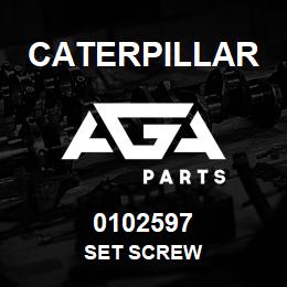 0102597 Caterpillar SET SCREW | AGA Parts
