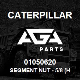 01050620 Caterpillar SEGMENT NUT - 5/8 (HEX) CAT D5/D6C | AGA Parts