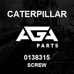 0138315 Caterpillar SCREW | AGA Parts