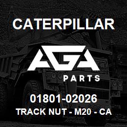 01801-02026 Caterpillar Track Nut - M20 - CAT 320/325 (20MM | AGA Parts