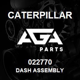 022770 Caterpillar DASH ASSEMBLY | AGA Parts