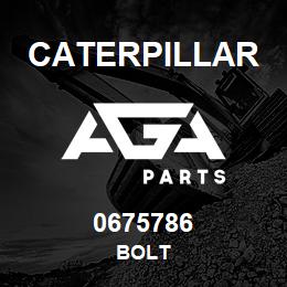 0675786 Caterpillar BOLT | AGA Parts