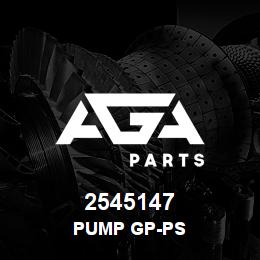 2545147 Caterpillar PUMP GP-PS | AGA Parts