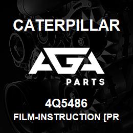 4Q5486 Caterpillar FILM-INSTRUCTION [PRELUBRICATION PUMP] | AGA Parts