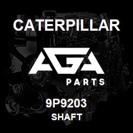 9P9203 Caterpillar SHAFT | AGA Parts