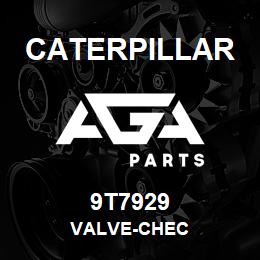 9T7929 Caterpillar VALVE-CHEC | AGA Parts