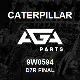 9W0594 Caterpillar D7R FINAL | AGA Parts
