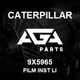 9X5965 Caterpillar FILM INST LI | AGA Parts