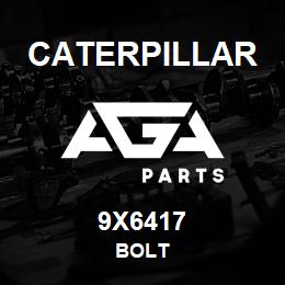 9X6417 Caterpillar BOLT | AGA Parts