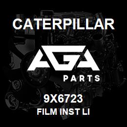 9X6723 Caterpillar FILM INST LI | AGA Parts