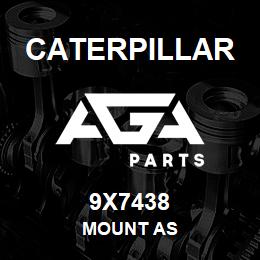 9X7438 Caterpillar MOUNT AS | AGA Parts