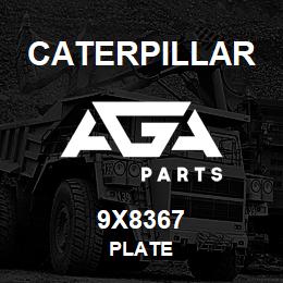 9X8367 Caterpillar PLATE | AGA Parts