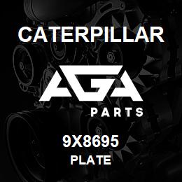 9X8695 Caterpillar PLATE | AGA Parts