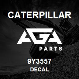 9Y3557 Caterpillar DECAL | AGA Parts