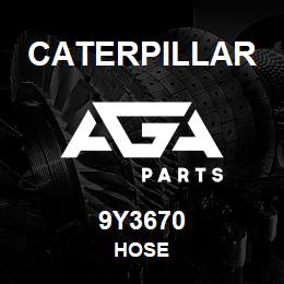 9Y3670 Caterpillar HOSE | AGA Parts