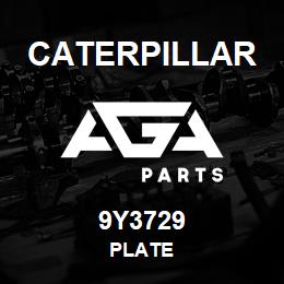 9Y3729 Caterpillar PLATE | AGA Parts