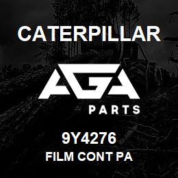 9Y4276 Caterpillar FILM CONT PA | AGA Parts