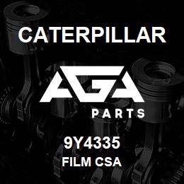 9Y4335 Caterpillar FILM CSA | AGA Parts