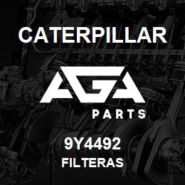 9Y4492 Caterpillar FILTERAS | AGA Parts