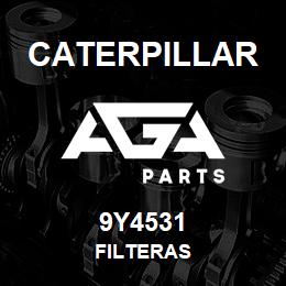 9Y4531 Caterpillar FILTERAS | AGA Parts