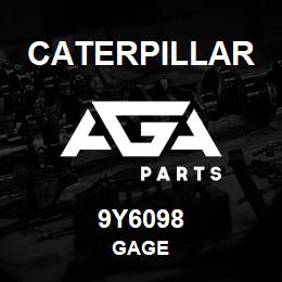 9Y6098 Caterpillar GAGE | AGA Parts