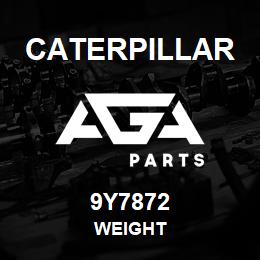 9Y7872 Caterpillar WEIGHT | AGA Parts