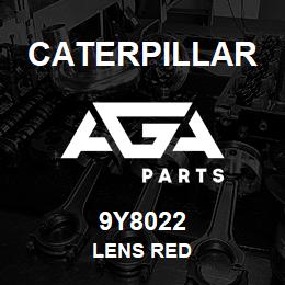 9Y8022 Caterpillar LENS RED | AGA Parts