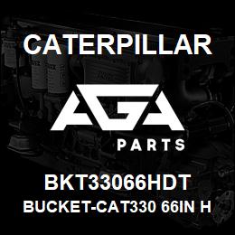 BKT33066HDT Caterpillar BUCKET-CAT330 66IN HD (1.85M3) - (D LINKAGE) | AGA Parts