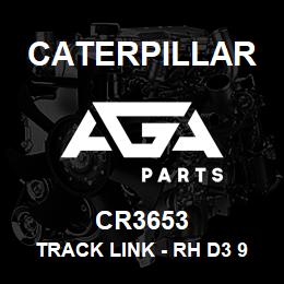 CR3653 Caterpillar TRACK LINK - RH D3 9/16 | AGA Parts