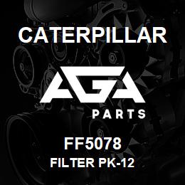 FF5078 Caterpillar FILTER PK-12 | AGA Parts