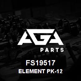 FS19517 Caterpillar ELEMENT PK-12 | AGA Parts