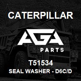 T51534 Caterpillar SEAL WASHER - D6C/D LINK | AGA Parts