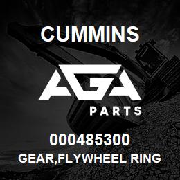 000485300 Cummins GEAR,FLYWHEEL RING | AGA Parts