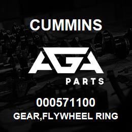 000571100 Cummins GEAR,FLYWHEEL RING | AGA Parts