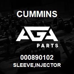 000890102 Cummins SLEEVE,INJECTOR | AGA Parts