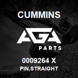 0009264 X Cummins PIN,STRAIGHT | AGA Parts