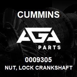 0009305 Cummins NUT, LOCK CRANKSHAFT | AGA Parts
