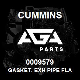 0009579 Cummins GASKET, EXH PIPE FLANGE | AGA Parts