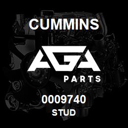 0009740 Cummins STUD | AGA Parts