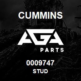 0009747 Cummins STUD | AGA Parts