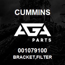 001079100 Cummins BRACKET,FILTER | AGA Parts